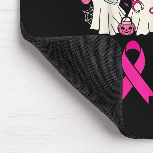 Tapis De Souris In October We Wear Nk Ribbon Ghost Nurse Halloween (Coin)