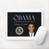 Tapis De Souris Inauguration d'Obama (Avec souris)