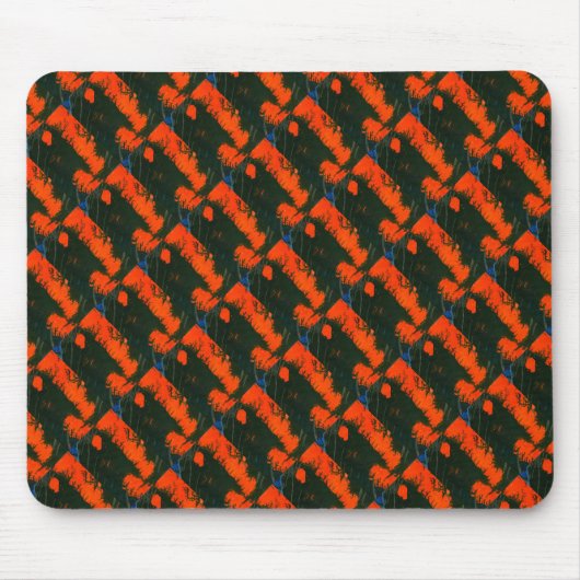 Tapis De Souris "Incendie de marais 2" Conception abstraite Mousep (Devant)