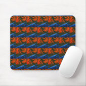 Tapis De Souris "Incendie de marais #6" Conception abstraite Mouse (Avec souris)