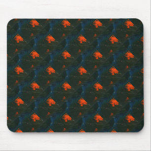 Tapis De Souris "Incendie de marais #7" Résumé Design Mousepad