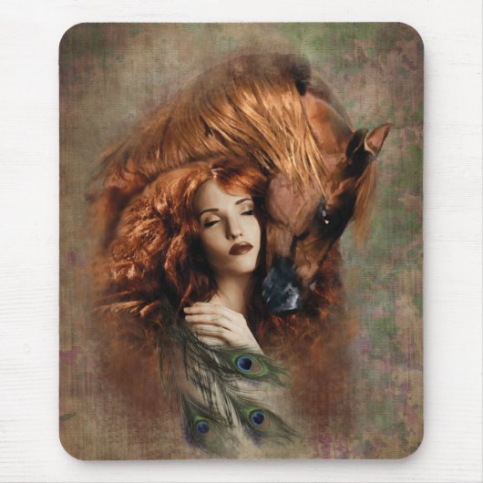 Tapis De Souris INCENDIE - Mousepad (Devant)