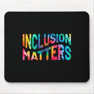 Tapis De Souris Inclusion S Tie Dye Enseignante de l'enseignement 