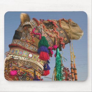 Tapis De Souris INDE, Rajasthan, Pushkar: FOIRE AUX CHAMEAUX DE PU