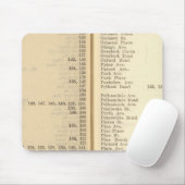 Tapis De Souris Index de la nouvelle Rochelle (Avec souris)