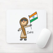 Tapis de souris India (Avec souris)
