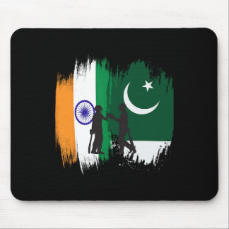 Tapis De Souris India And Pakistan Cricket Patriotic Gift For Fina