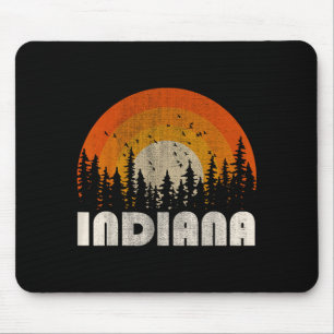 Tapis De Souris Indiana - drôle nature vintage randonnée 60s 70s 8