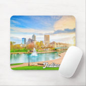 Tapis De Souris Indianapolis, Indiana, États-Unis (Avec souris)