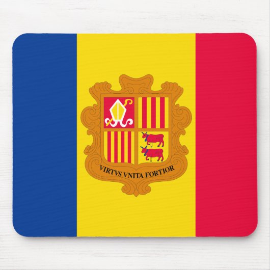Tapis De Souris Indicateur Andorre (Devant)