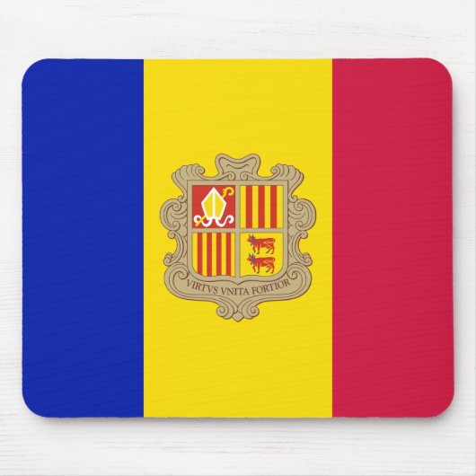 Tapis De Souris Indicateur Andorre (Devant)