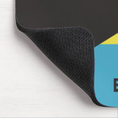Tapis De Souris Indicateur Bahamas du nom personnalisé (Coin)