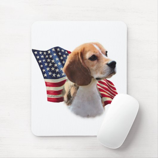 Tapis De Souris Indicateur beagle (Avec souris)