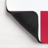 Tapis De Souris Indicateur Danemark du texte personnalisé (Coin)