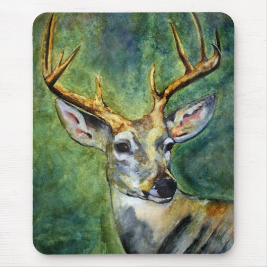 Tapis De Souris Indicateur Dix (cerfs communs) Mousepad (Devant)