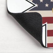 Tapis De Souris Indicateur Usa du statut de travailleur Médicale d (Coin)