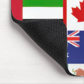 Tapis De Souris Indicateurs mondiaux (Coin)
