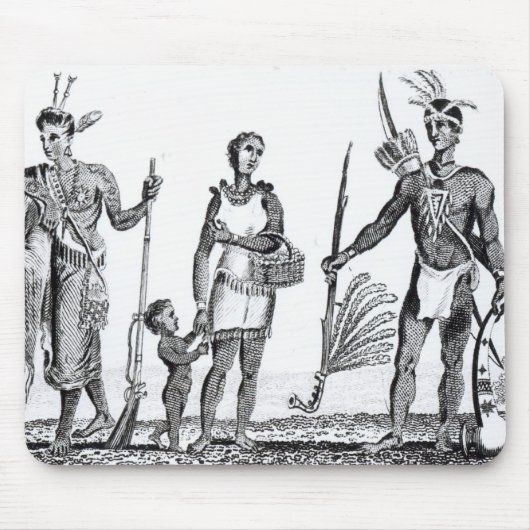 Tapis De Souris Indiens nord-américains (Devant)