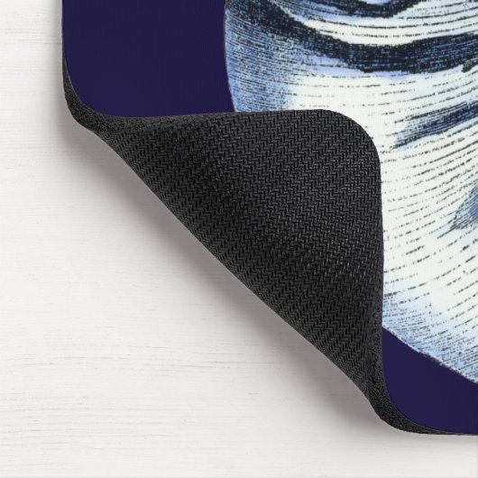 Tapis De Souris Indigo Shells VII (Coin)