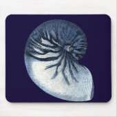 Tapis De Souris Indigo Shells VII (Devant)
