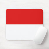Tapis De Souris Indonesia Flag Mousepad (Avec souris)