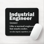 Tapis De Souris Industrial Engineering Funny Engineer (Avec souris)