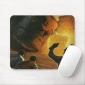 Tapis De Souris Industrie vintage, Fabrication d'acier (Avec souris)