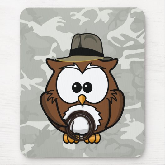 Tapis De Souris Indy owl (Devant)