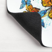 Tapis De Souris Infinité de papillons monarques (Coin)