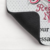 Tapis De Souris Infirmier autorisé, remous roses de croix (Coin)