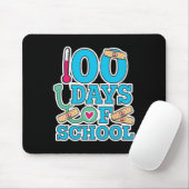 Tapis De Souris Infirmière 100 Jours D'École (Avec souris)