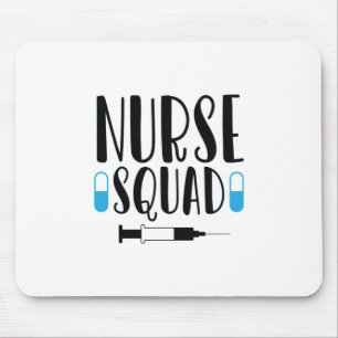 Tapis De Souris Infirmière Cadeau Infirmière Squad