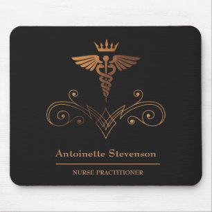 Tapis De Souris Infirmière Caduceus