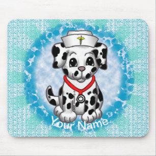 Tapis De Souris Infirmière Chien Chien Chien Chien Chien Chien Chi