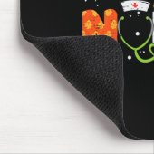 Tapis De Souris Infirmière Costume Halloween Stethoscope Pump puls (Coin)