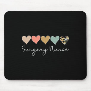Tapis De Souris Infirmière de chirurgie Léopard Cœur, Saint-Valent