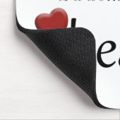 Tapis De Souris Infirmière de coeur (Coin)