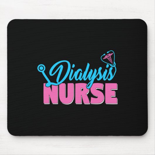 Tapis De Souris Infirmière de dialyse (Devant)
