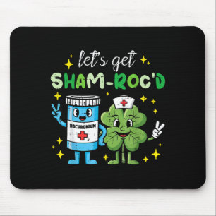 Tapis De Souris Infirmière de la Saint-Patrick Rocuronium Saint-Pa