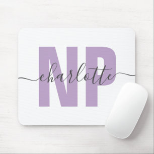 Tapis De Souris Infirmière de NP personnalisée Praticien Diplôme C
