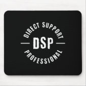 Tapis De Souris Infirmière Dsp Direct Support Professionnelle Dsp (Devant)