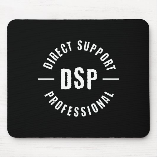 Tapis De Souris Infirmière Dsp Direct Support Professionnelle Dsp (Devant)