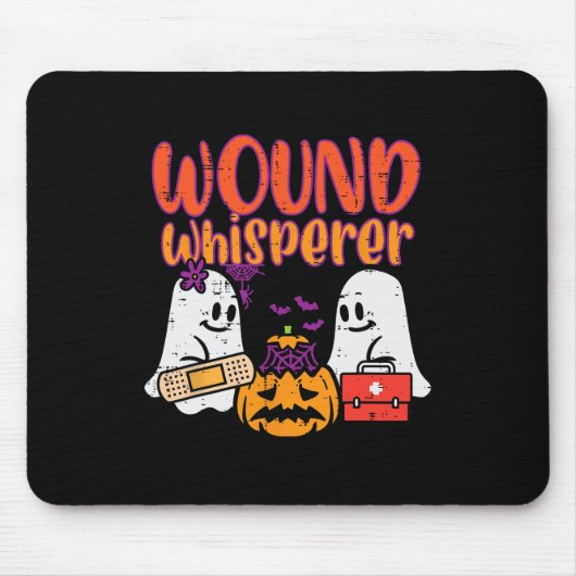 Tapis De Souris Infirmière fantôme Wound Whisperer Infirmière Hall (Devant)
