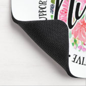 Tapis De Souris Infirmière florale (Coin)