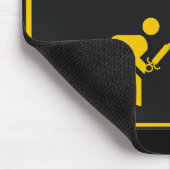 Tapis De Souris Infirmière folle Mousepad (Coin)
