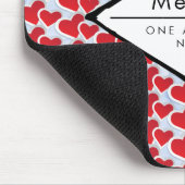 Tapis De Souris Infirmière géniale Reating Motif de coeur (Coin)