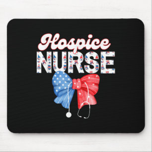 Tapis De Souris Infirmière Hospice, Coquette Bow Stethoscope, 4 Ju
