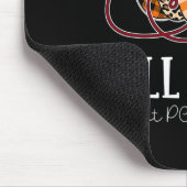 Tapis De Souris Infirmière Leopard Citrouille Les Vibes D'Automne  (Coin)