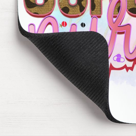 Tapis De Souris Infirmière - Mousepad (Coin)