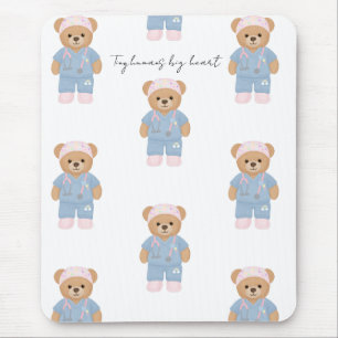 Tapis de souris infirmière pédiatrique mignon